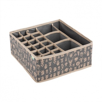 Купить Мульти-органайзер для нижнего белья и аксессуаров Hipster Animals (18+3+1 секция)