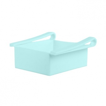 Купить Органайзер для холодильника Homsu, 20х20х7 см, голубой