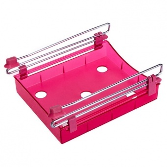 Купить Органайзер для холодильника на металлическом основании Homsu, розовый