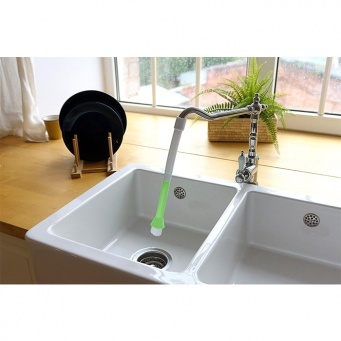 Купить Щетка-насадка на смеситель, зеленая