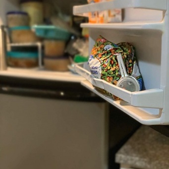 Купить Крышка-дозатор для сыпучих продуктов Homsu, белая, 2 шт.