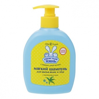 Купить Детский шампунь "Ушастый нянь" с пантенолом и алоэ, 300 мл