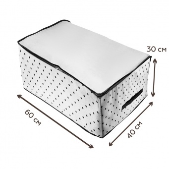 Купить Чехол для одеял, подушек и постельного белья Eco White (60х40х30 см)