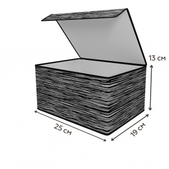 Купить Коробка для хранения вещей с крышкой Liverpool (25х19х13 см)