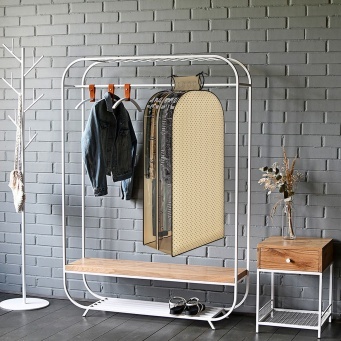 Купить Чехол-кофр для одежды до 15 вешалок, 120*60*35 (шубы, платья, костюмы)