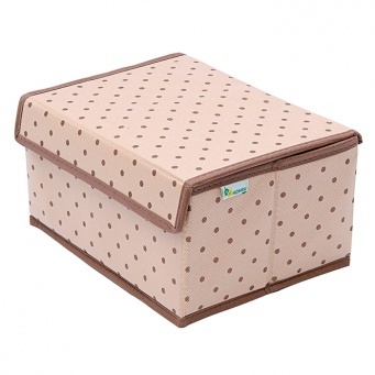 Купить Коробка для хранения вещей с крышкой (25х19х13 см)
