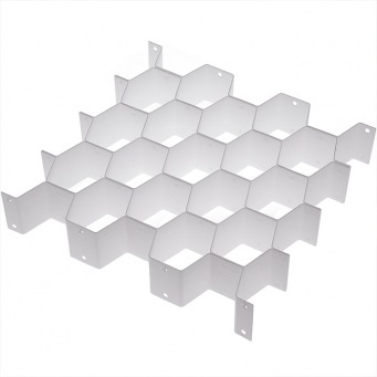 Купить Разделитель для ящика "Соты", белый