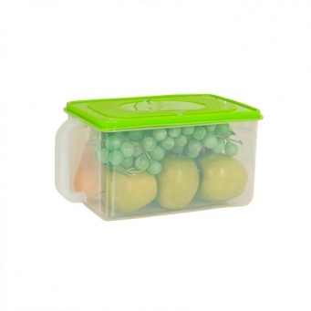 Купить Контейнер для холодильника с ручкой, зеленый