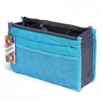 Купить Органайзер для сумки, голубой