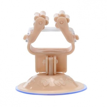 Купить Настенный держатель для швабры, желтый, 2 шт.