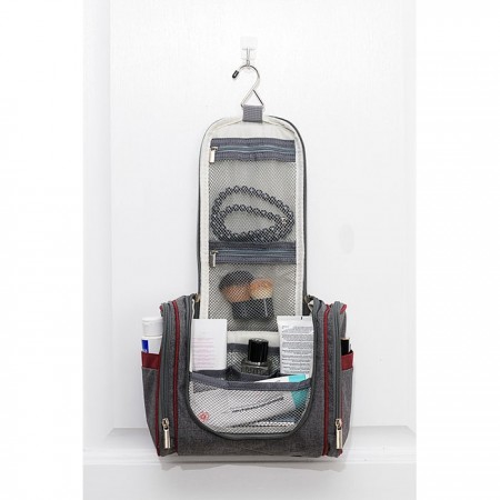 Купить Подвесная косметичка-органайзер, серая