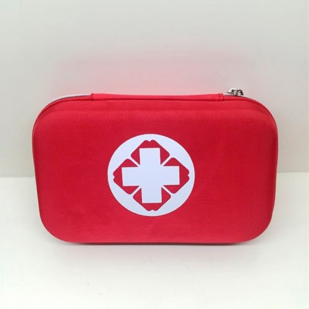 Купить Органайзер дорожный для лекарств с наполнением, красный