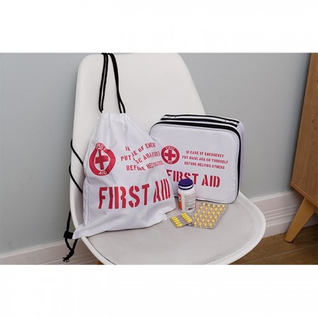 Купить Кейс-органайзер для лекарств Первая помощь, с ручкой