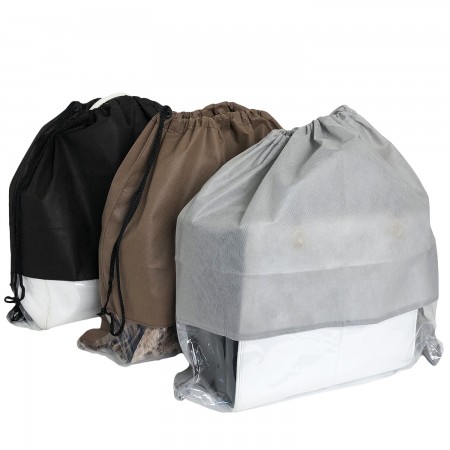 Купить Чехол для хранения сумок с окном (50x50см), коричневый