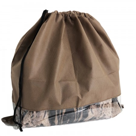 Купить Чехол для хранения сумок с окном (50x50см), коричневый