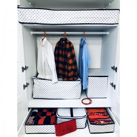 Купить Чехол для одеял, подушек и постельного белья Eco White (60х40х30 см)