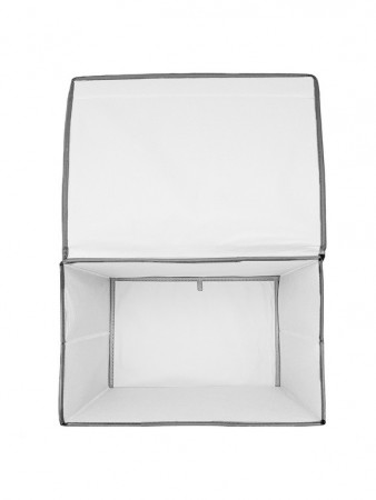 Купить Коробка для хранения вещей с крышкой Eco White (38х25х30 см)