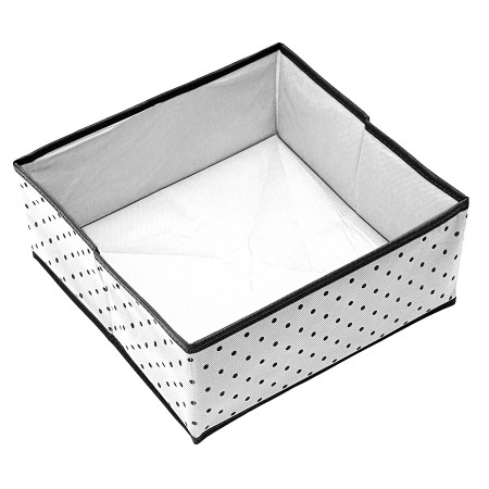 Купить Коробка квадратная для хранения вещей Eco White (30х30х13 см)