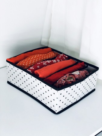 Купить Органайзер для бюстгальтеров Eco White, 6 секций (31х24х11 см)