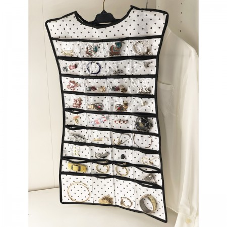 Купить Органайзер-платье для украшений, аксессуаров и мелочей Eco White (45х75 см)