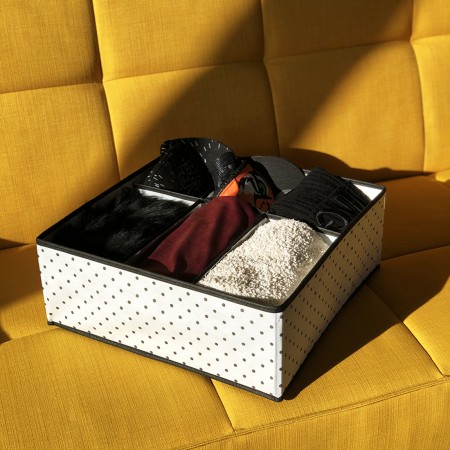 Купить Большой органайзер на 6 секций Eco White (39х39х15 см)