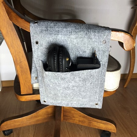 Купить Перекидной органайзер с 2 карманами, фетр (26х66 см)