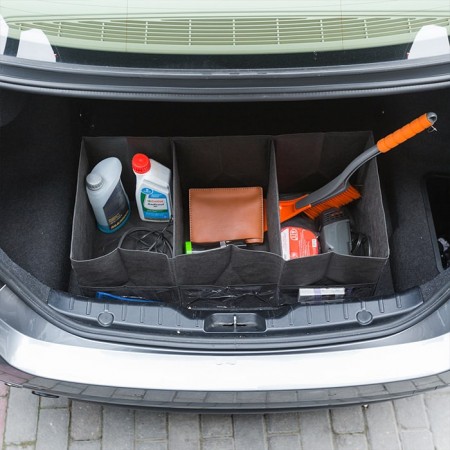 Купить Автоорганайзер в багажник на 3 отделения (75*34*28 см)