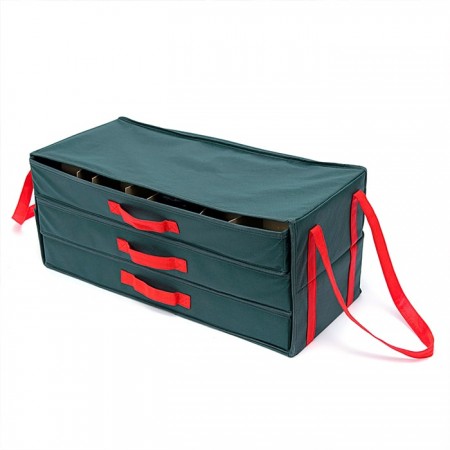 Купить Большой органайзер для ёлочных игрушек New Year (57*25*27)