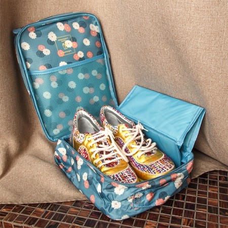 Купить Органайзер для обуви Синий Цветок