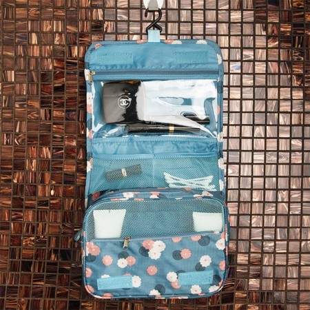 Купить Органайзер в ванную подвесной Синий Цветок