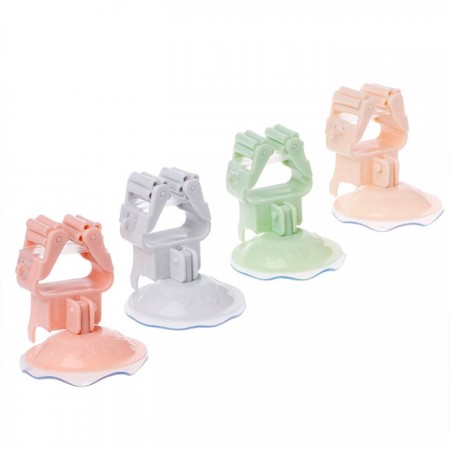 Купить Настенный держатель для швабры, желтый, 2 шт.