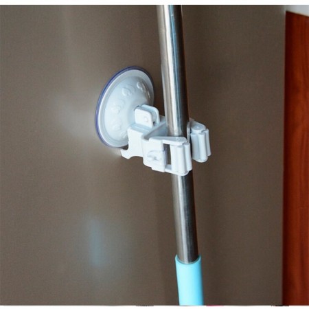 Купить Настенный держатель для швабры, серый, 2 шт.